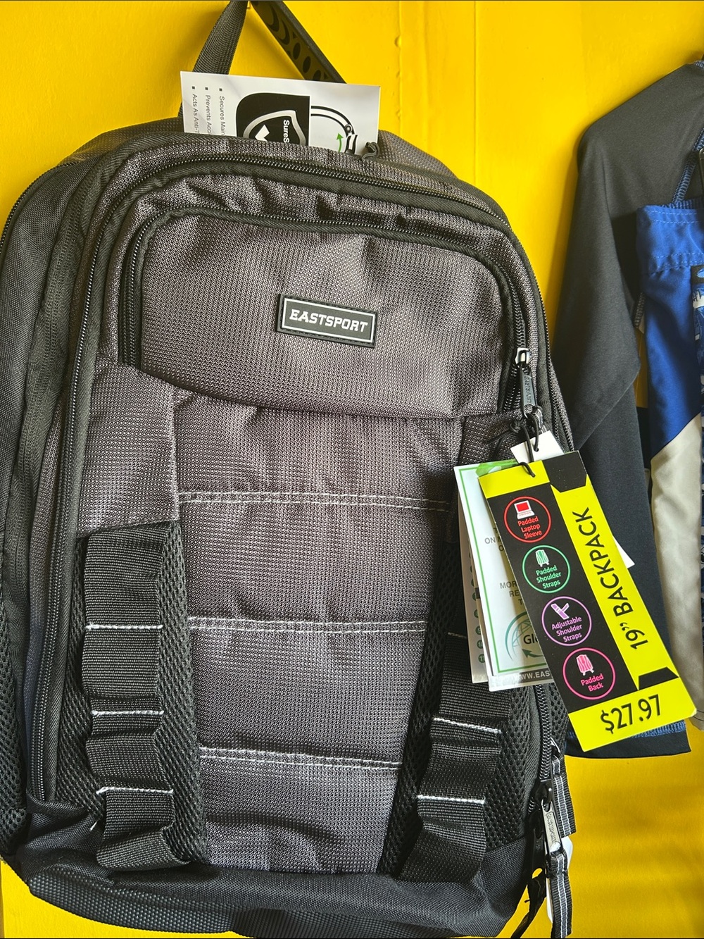 Eastsport Men's Gray Everyday Backpack